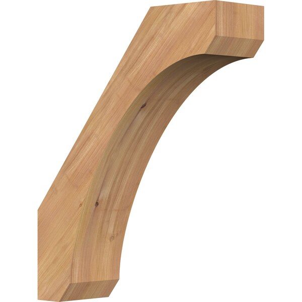 Ekena Millwork 5 1/2"W x 18"D x 22"H Legacy Smooth Knee Brace, Western Red Cedar BRC06X18X22LEC00SWR - main